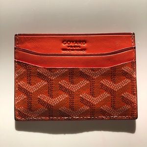 Goyard credit card holder